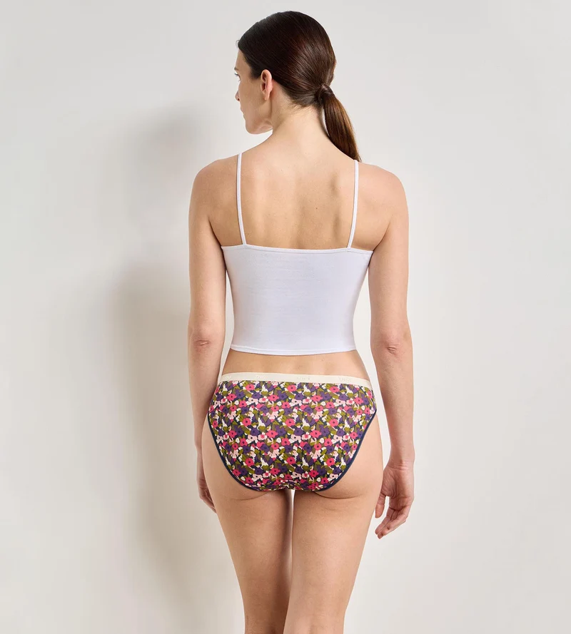 5er-Pack Slips „Éclat Floral“ von Les Pockets Coton