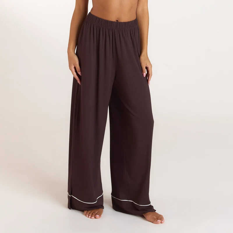 Modal Pyjama Bottoms - Dark Chocolate
