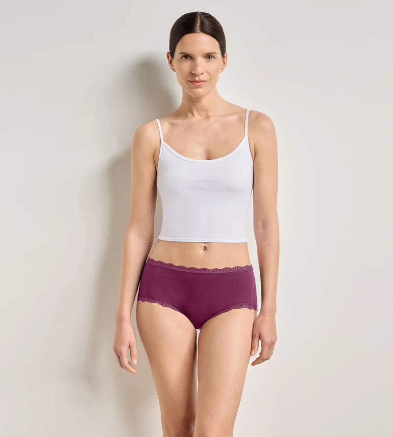2er-Pack smaragdrosa Daily Coton Dentelle Shorts