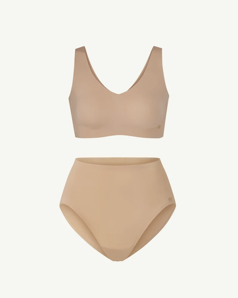 SoftForm Pullover Bra + SoftForm High-Rise Brief Bundle