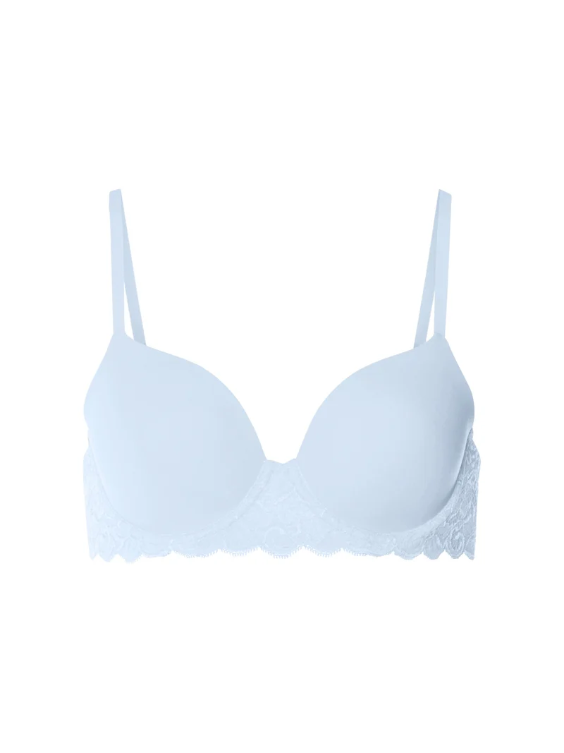 Padded Bra MOMENTS, Schalen-BH, in Sommerfarbe blue dove