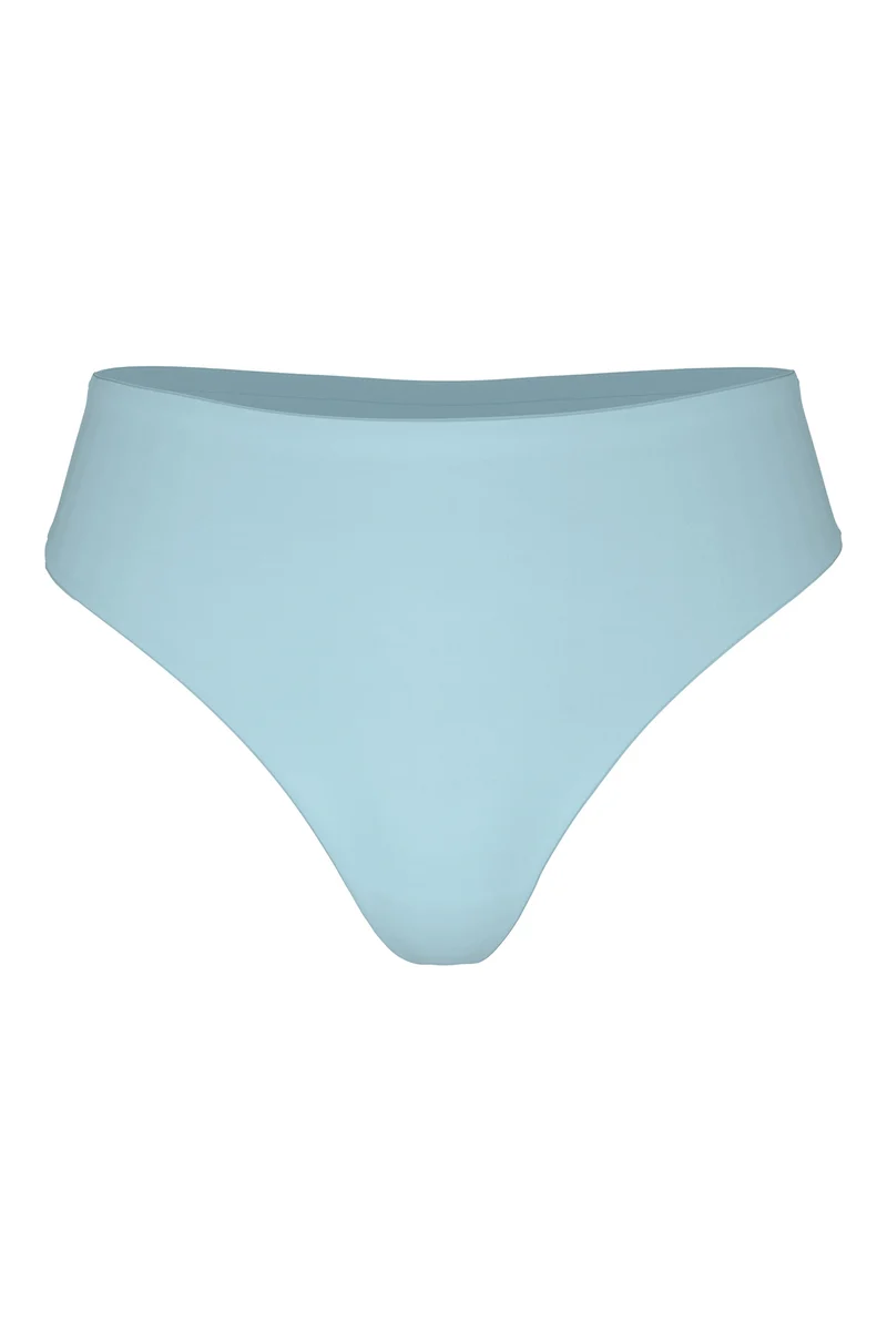 High-Waist-String SIMPLY BETTER INVISIBLES in Sommerfarbe breezy blue, Grösse M