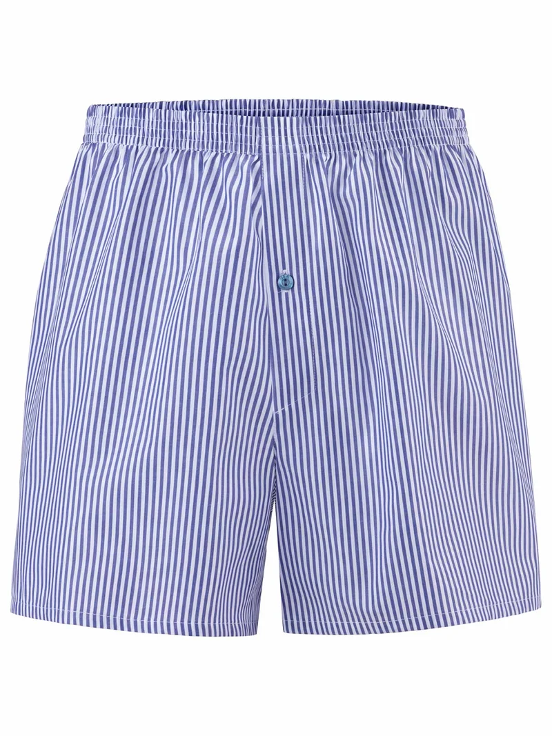 Boxershort mit Öffnung WOVEN BASIC, gestreift