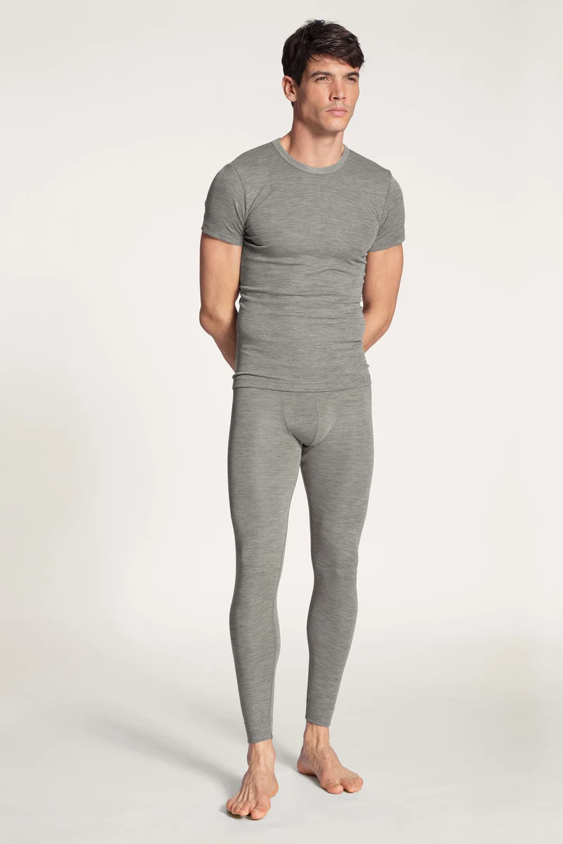 T-Shirt, Rundhals, WOOL & SILK