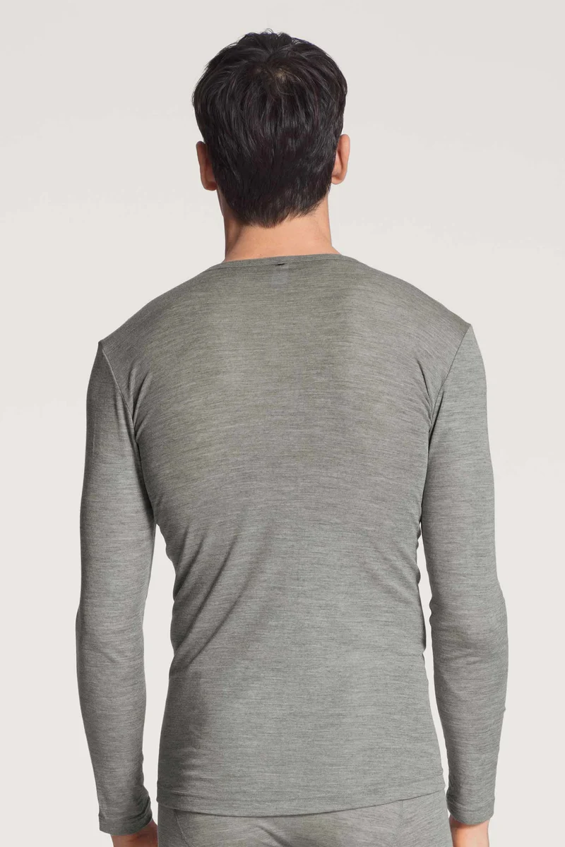 Langarm-Shirt WOOL & SILK