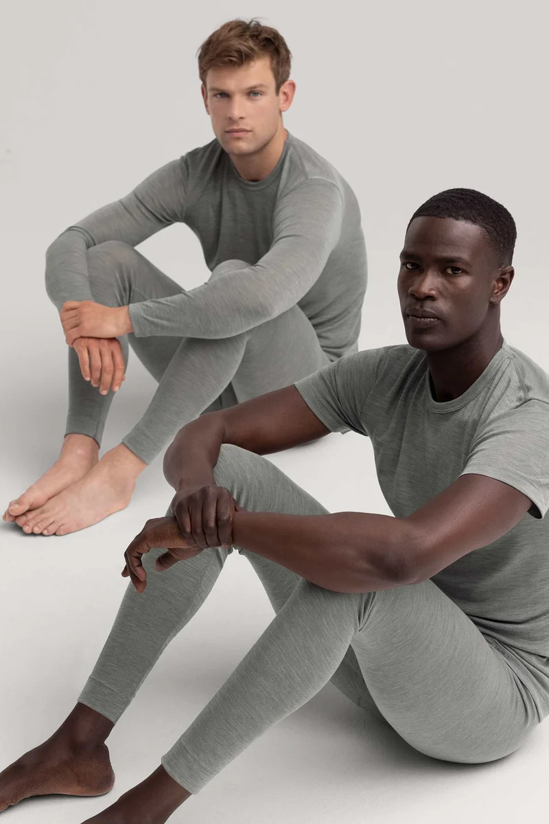 Langarm-Shirt WOOL & SILK