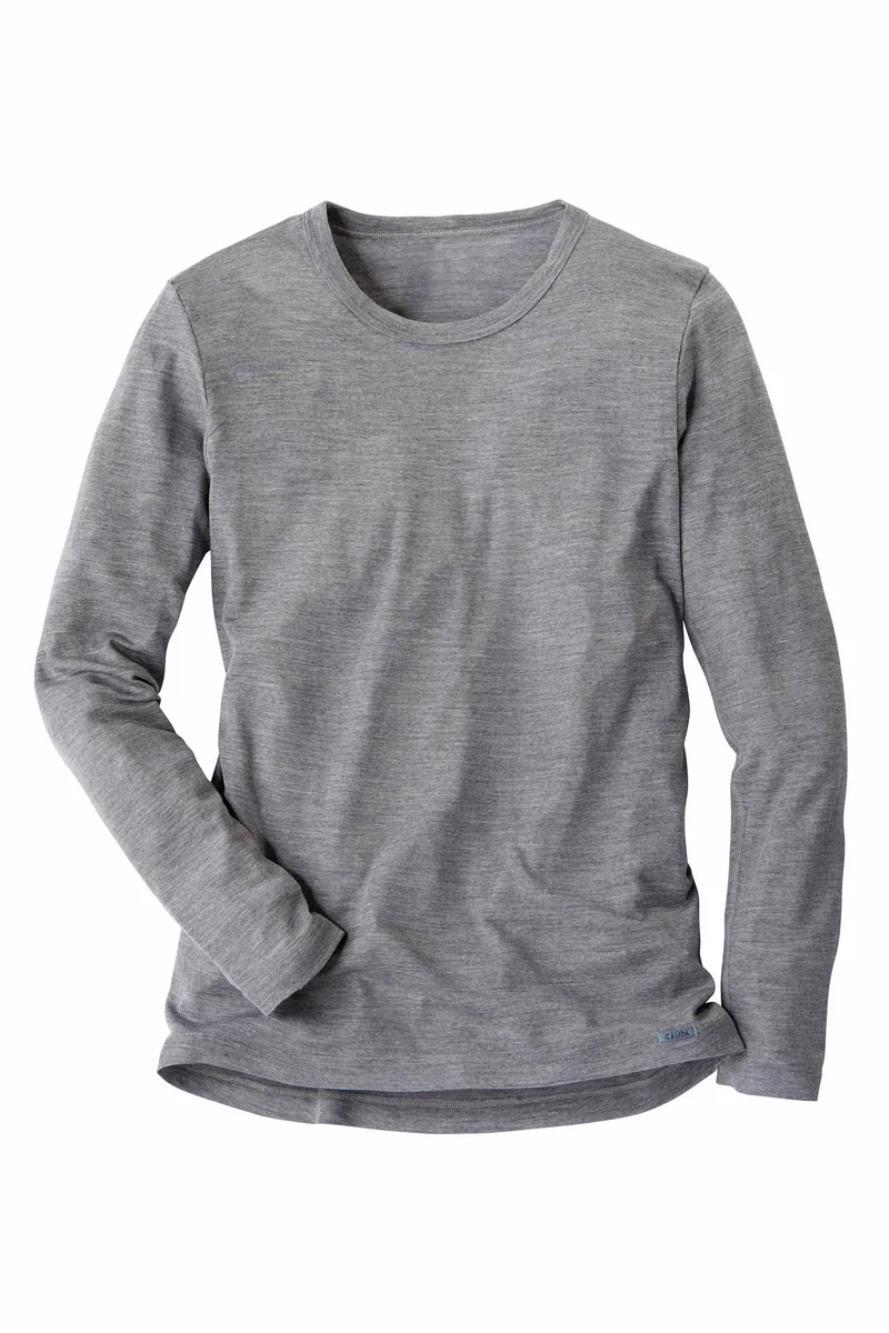 Langarm-Shirt WOOL & SILK