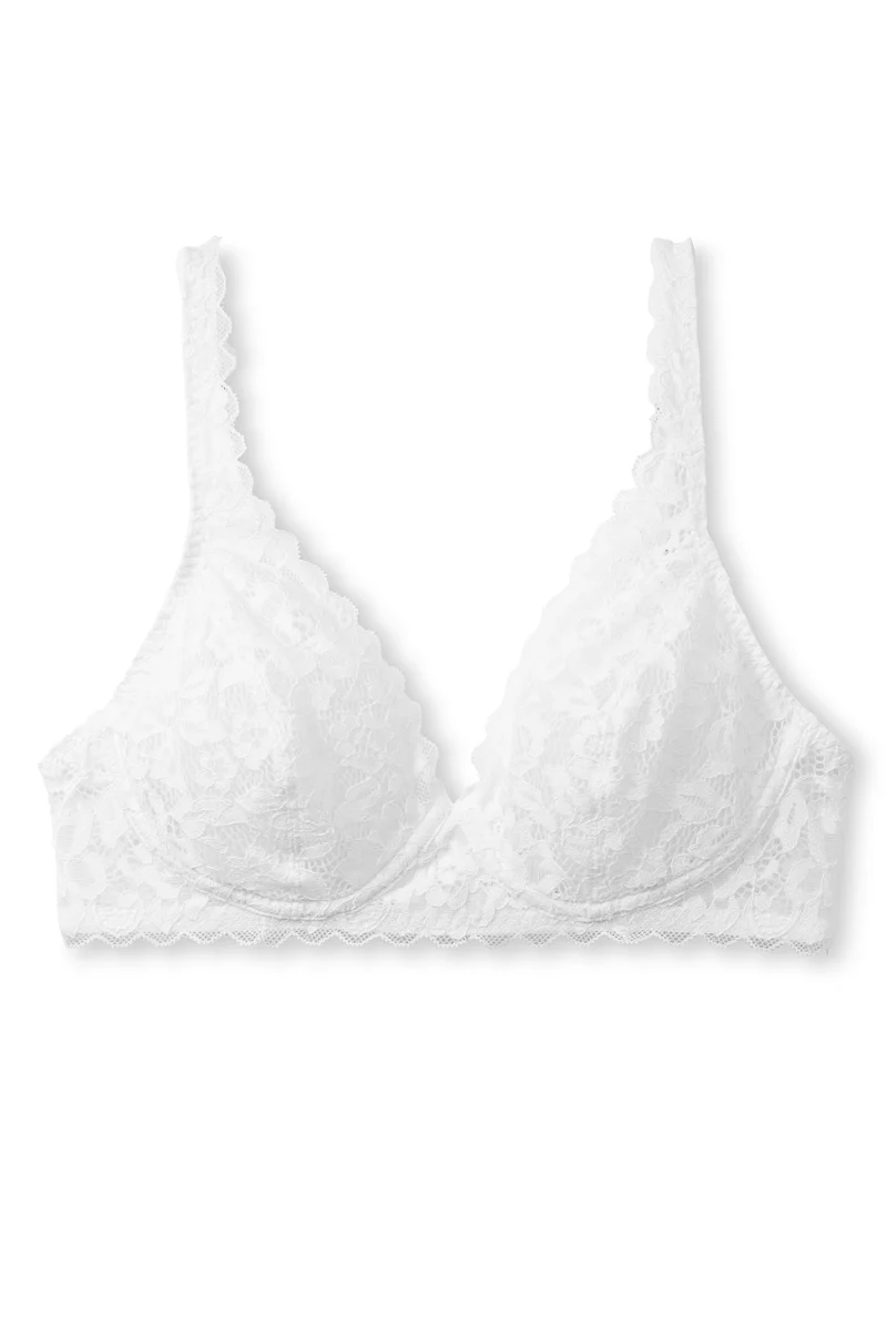 Spitzen-BH ohne Bügel, NATURAL COMFORT LACE