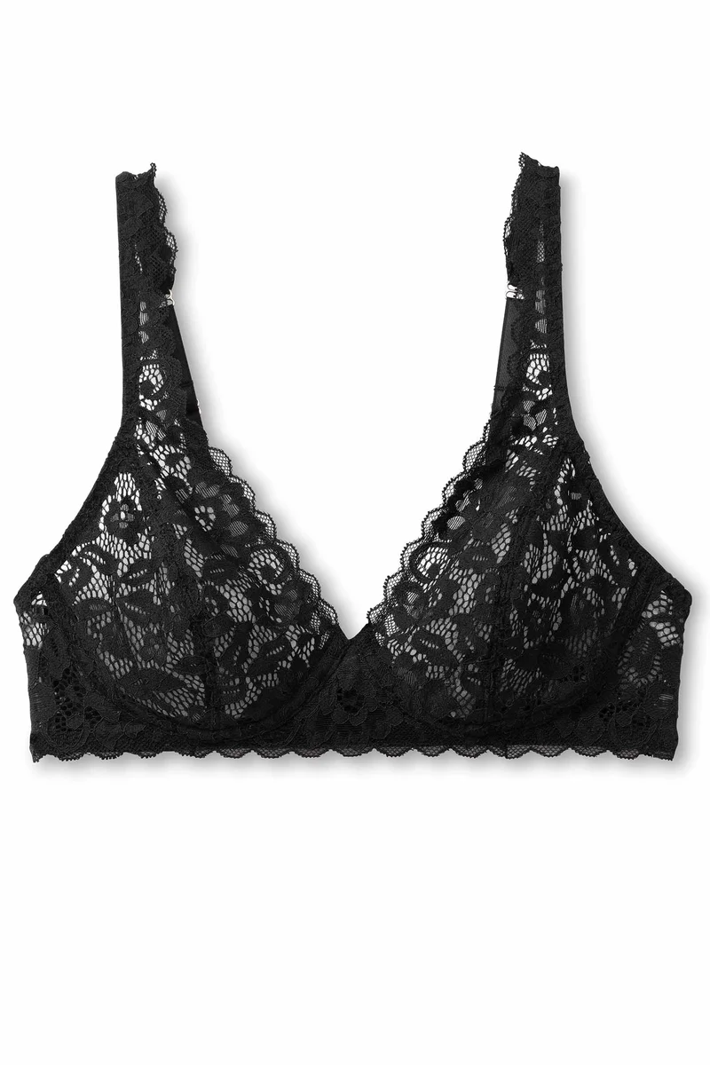 Spitzen-BH ohne Bügel, NATURAL COMFORT LACE