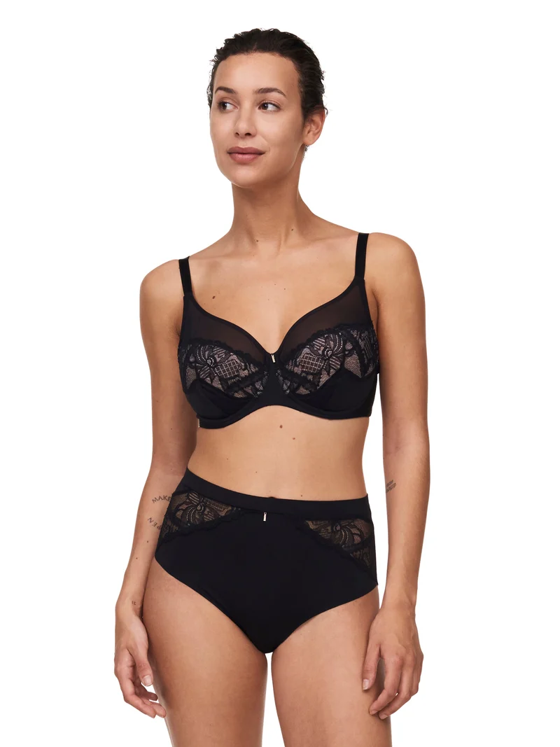 Chantelle - Orangerie Dream Sehr bedeckender Bügel-BH Schwarz