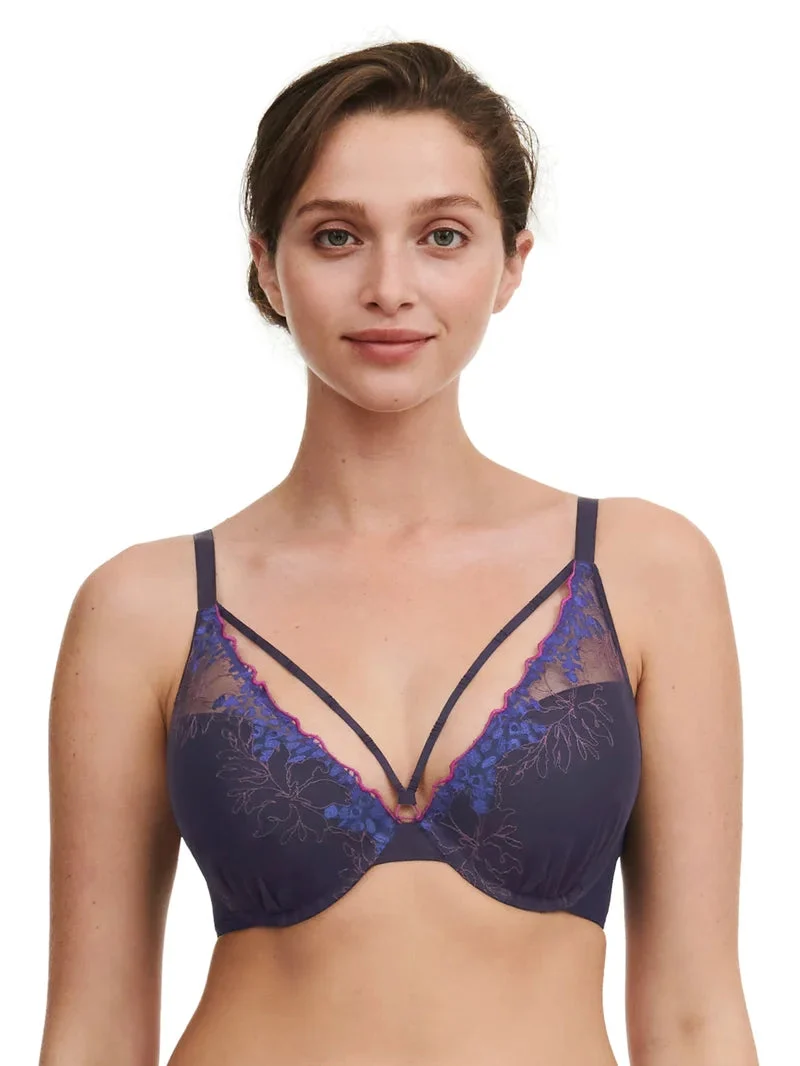 Chantelle - Spice Push-Up-BH Mitternachtsblau Multico