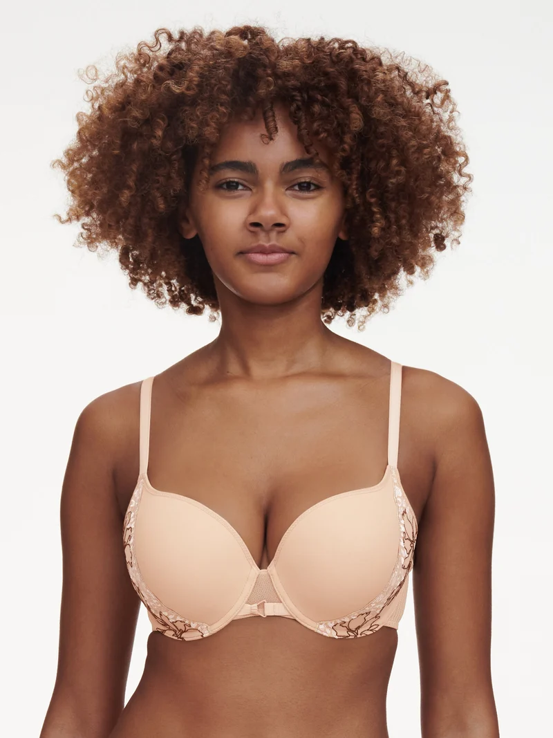 Chantelle - Spice Covering T-Shirt BH Clay Nude / Schwarz