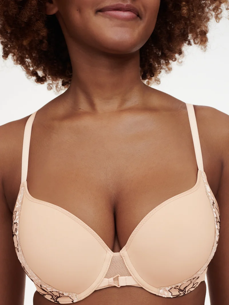 Chantelle - Spice Covering T-Shirt BH Clay Nude / Schwarz