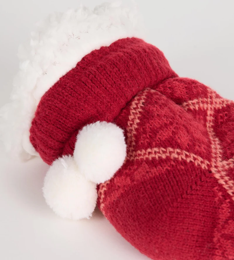 Lässige rote Damensocken von Cocoon