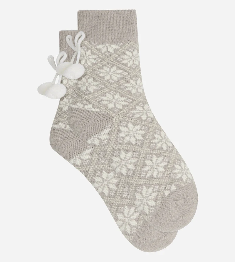 Cocoon Damen-Socken in Stahlgrau