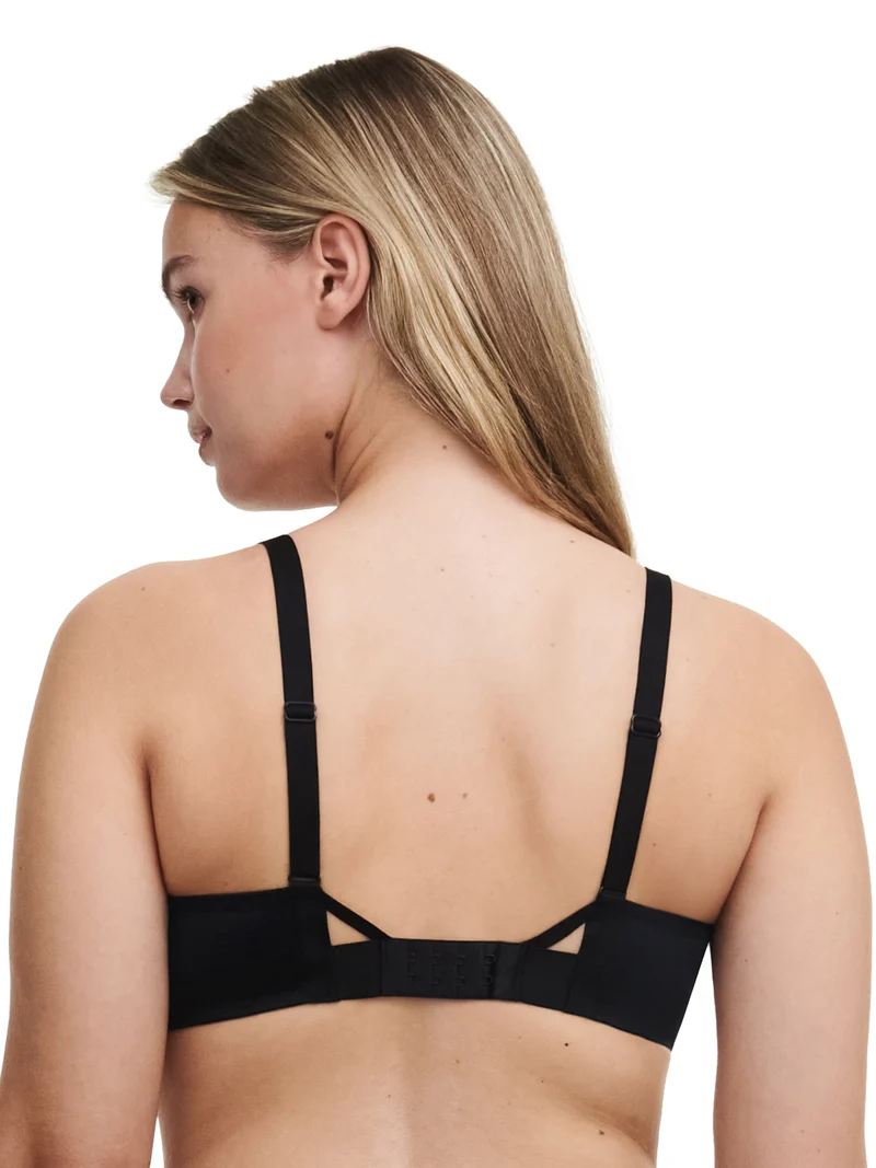 Chantelle - Tattoo Love Sehr bedeckender Bügel-BH Schwarz / Goldbeige