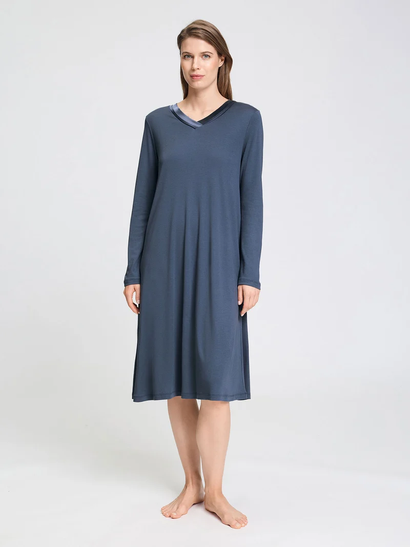 Nightdress TYRA, langarm, Länge 110cm, Grösse S