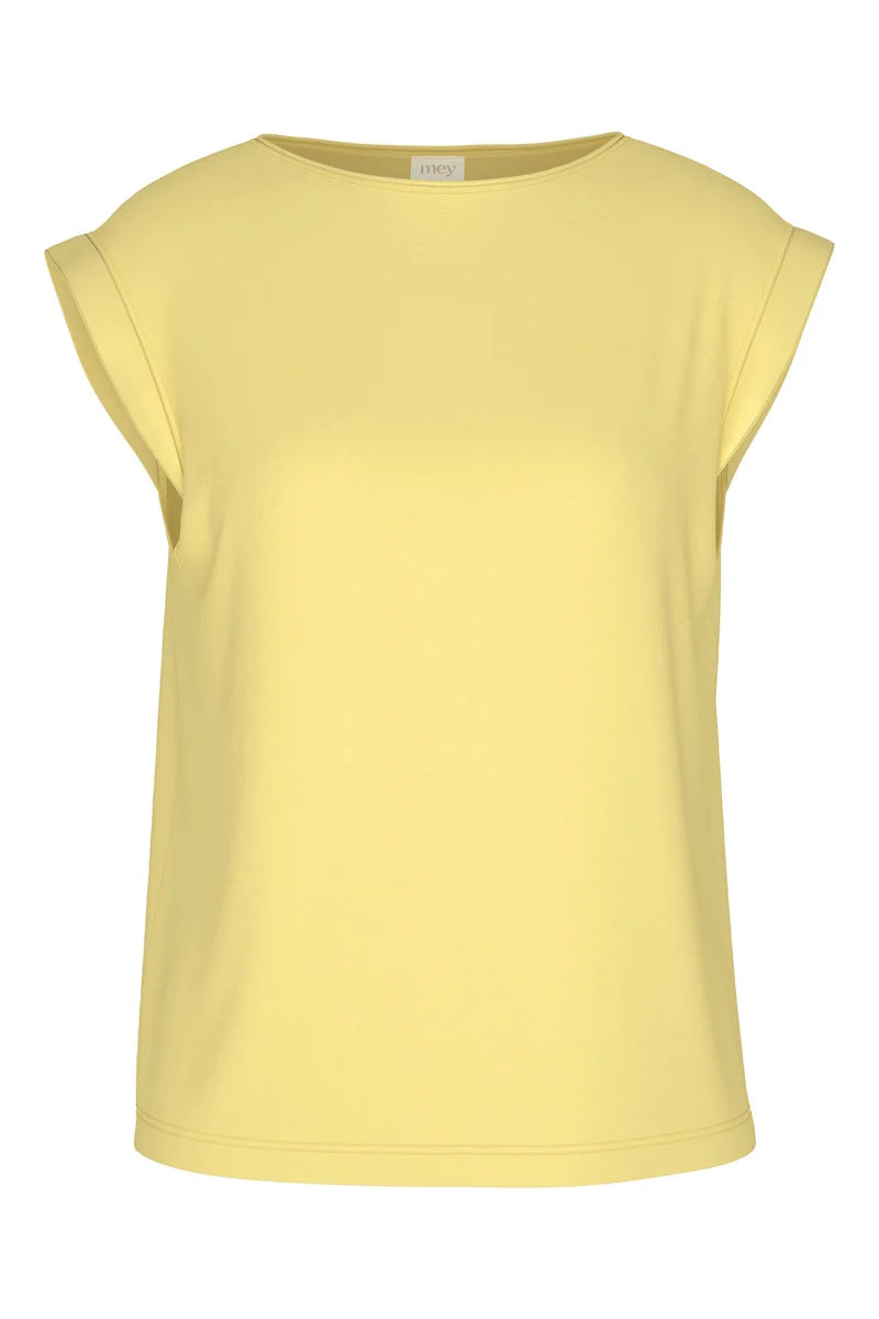 Shirt, kurzarm, PURE CHIC, in Sommerfarbe sunny honey
