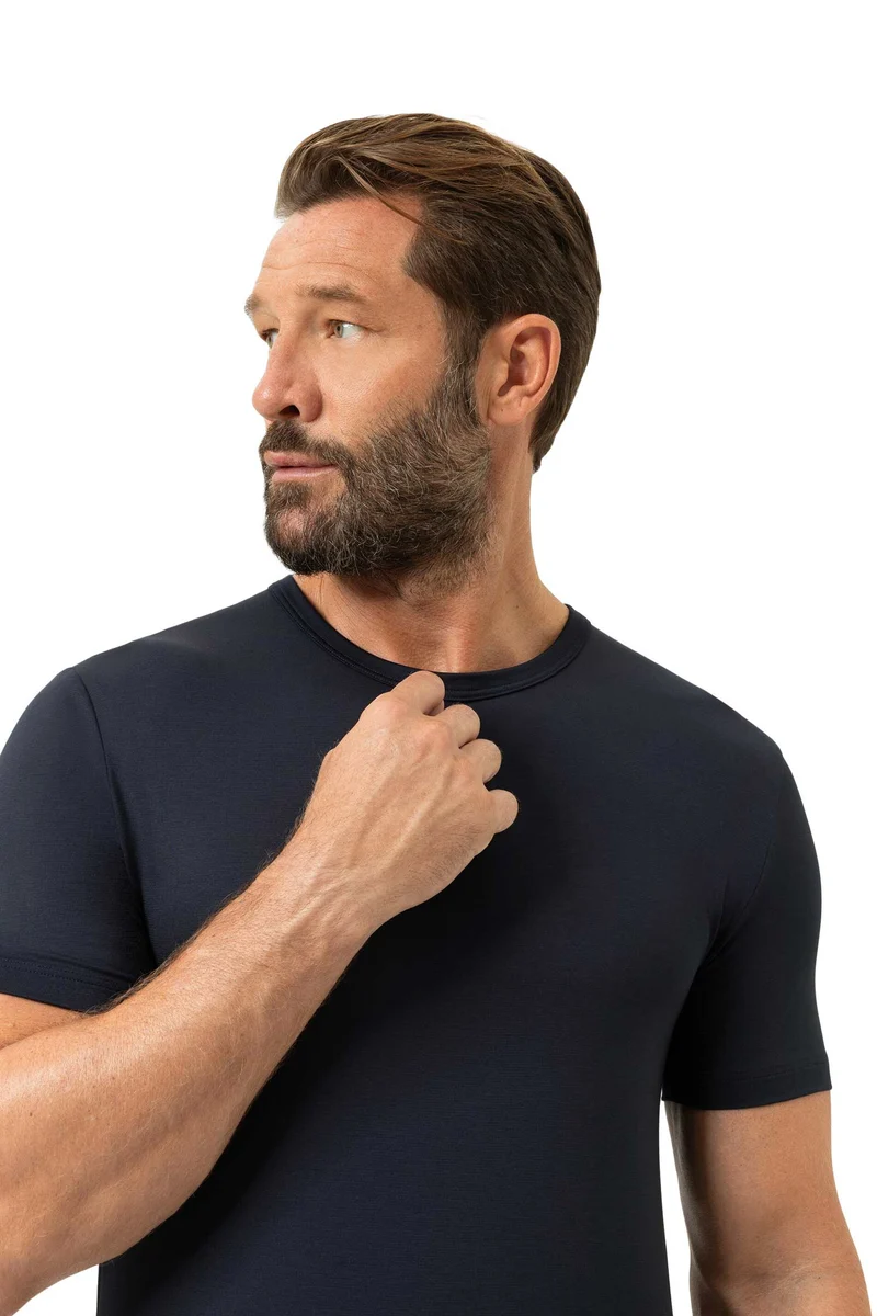 T-Shirt ICONIC MODAL, Rundhals