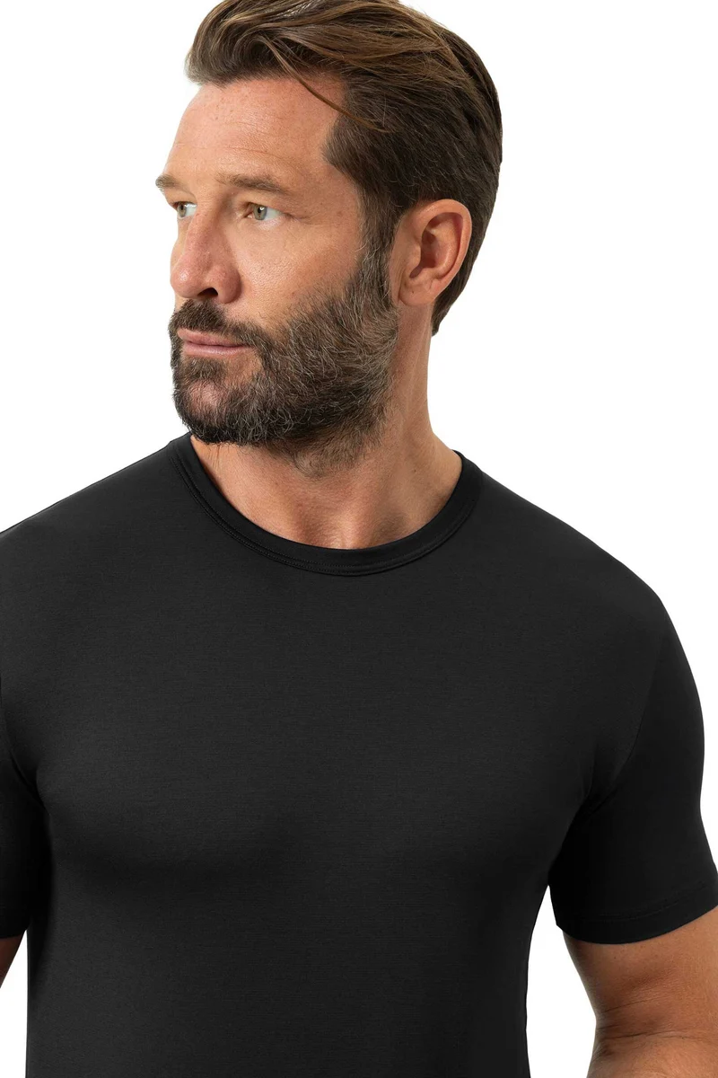T-Shirt ICONIC MODAL, Rundhals