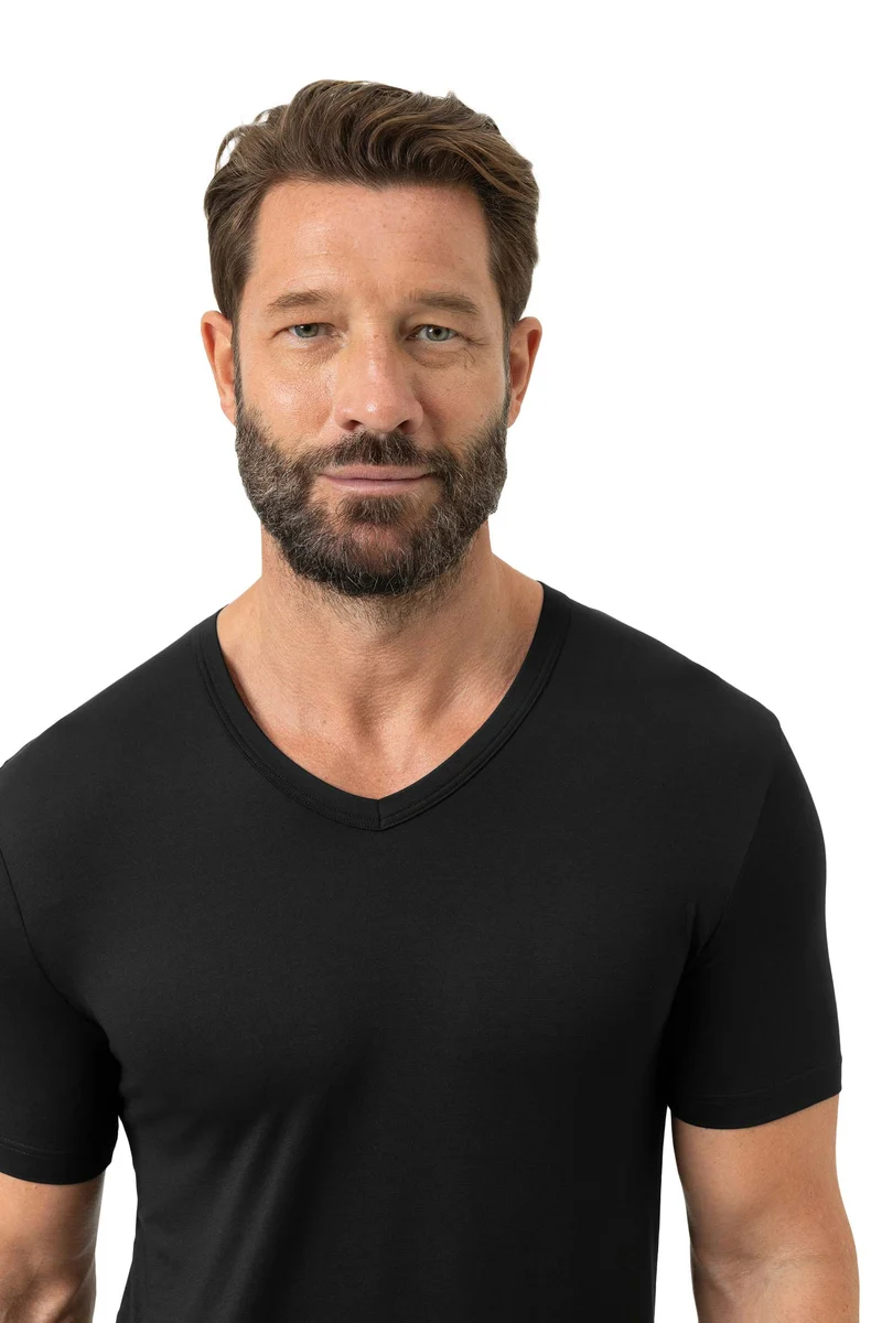 T-Shirt ICONIC MODAL, V-Neck
