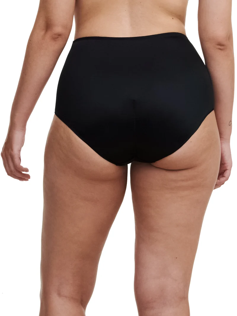 Chantelle - Tattoo Love High-Waist-Brief Schwarz / Goldbeige