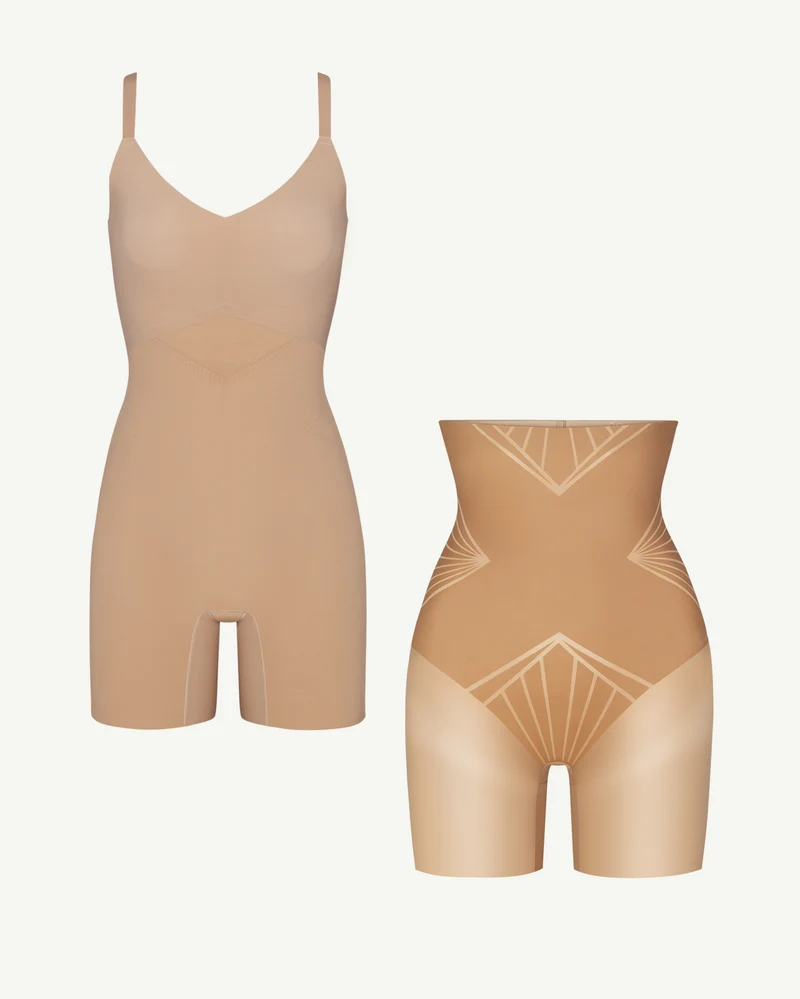 Bodysuit + Short Shapewear Bundle