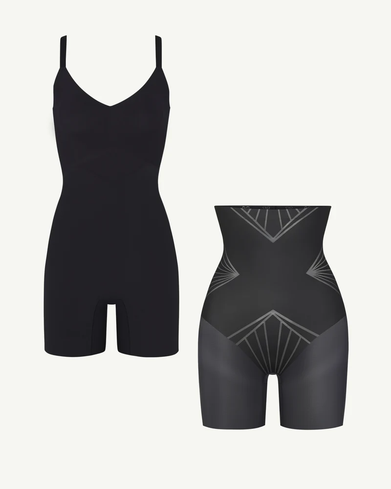 Bodysuit + Short Shapewear Bundle
