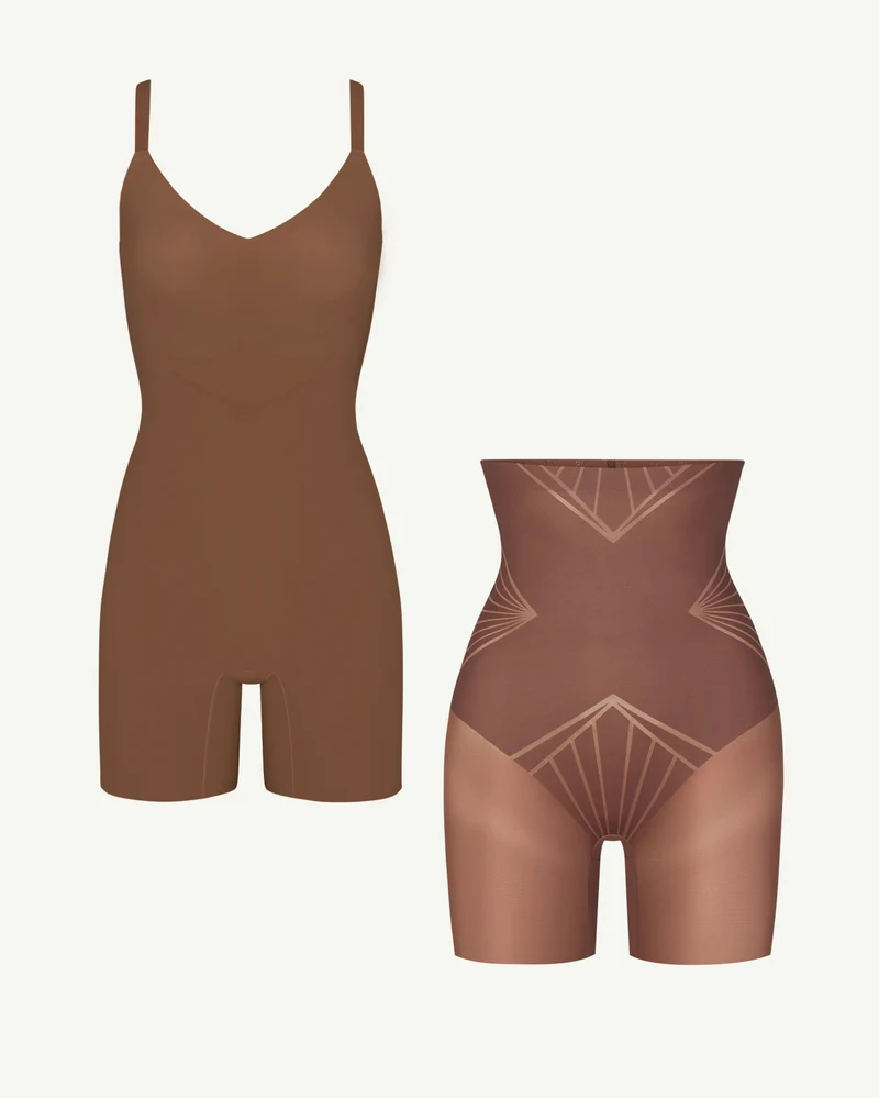 Bodysuit + Short Shapewear Bundle
