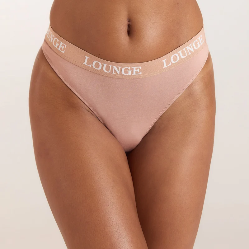 Bamboo Nurture Thong - Honey