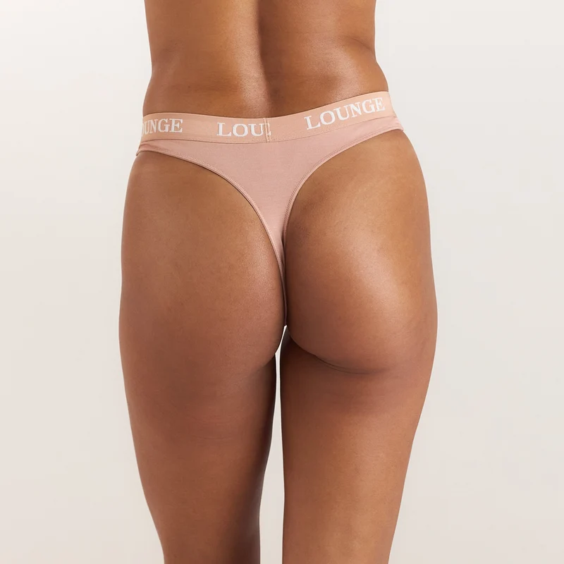 Bamboo Nurture Thong - Honey