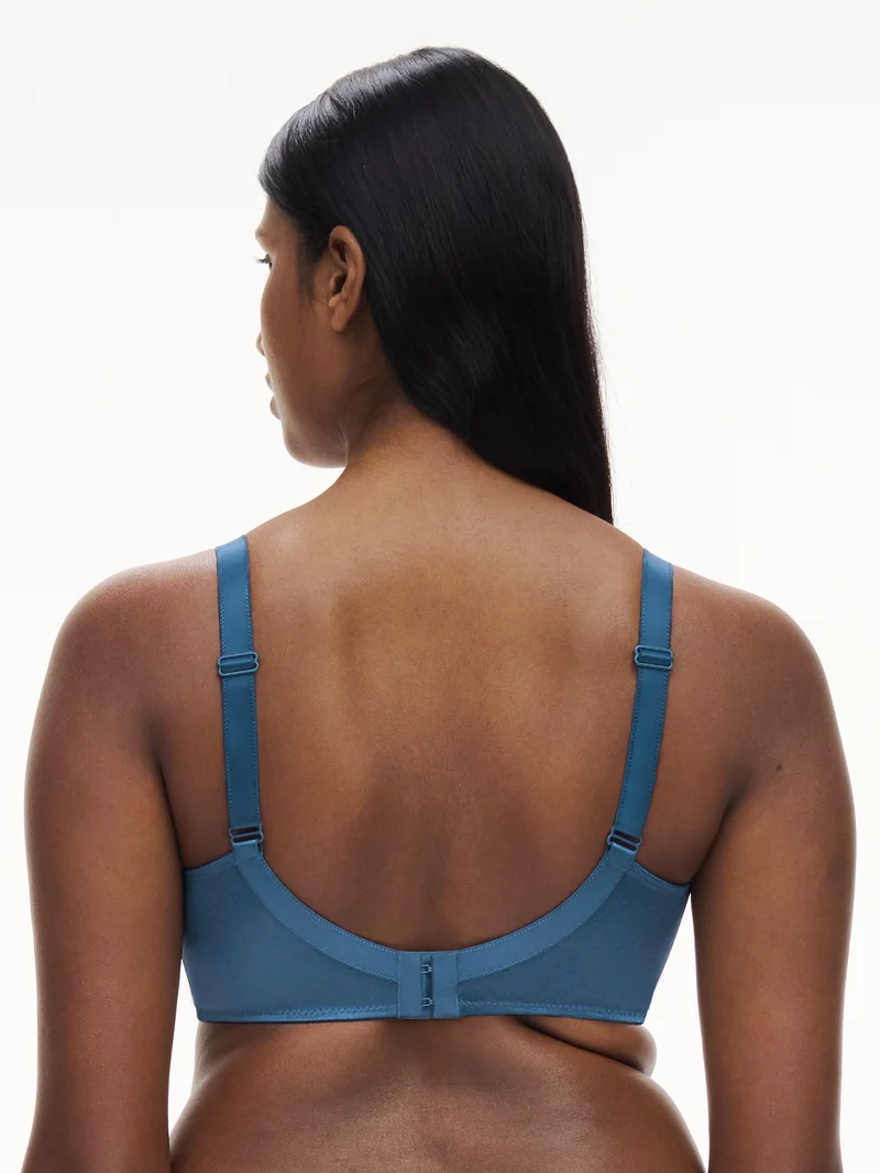 Chantelle – Hedona Vollschalen-BH mit geformten Körbchen, Jeansblau