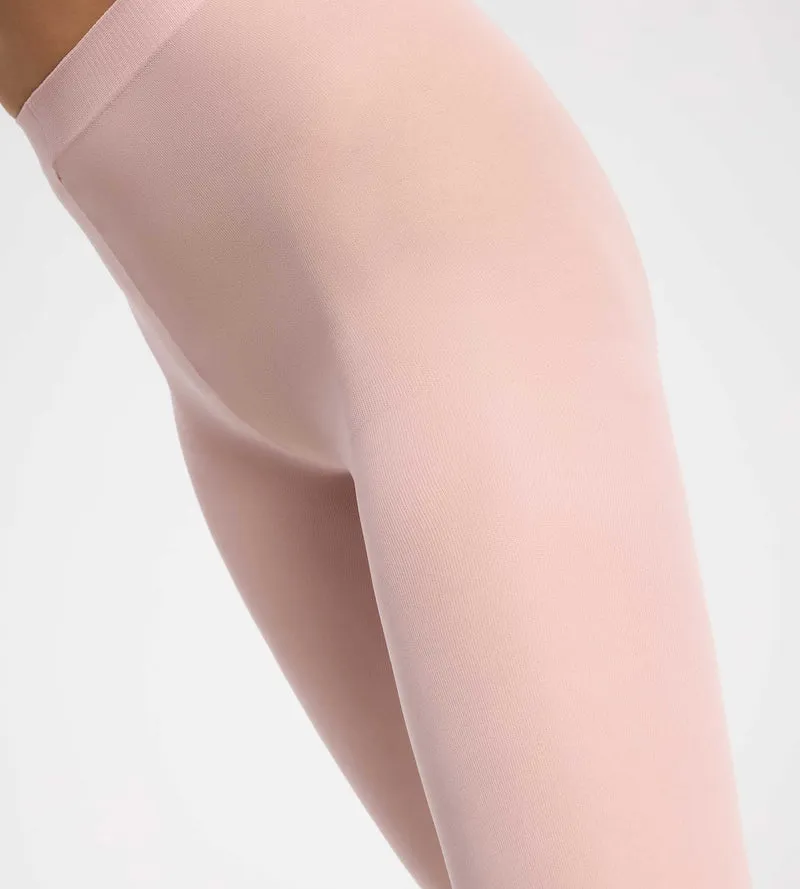 Strumpfhose mit Komfortbund in Ballettrosa, 50D, blickdicht, samtig