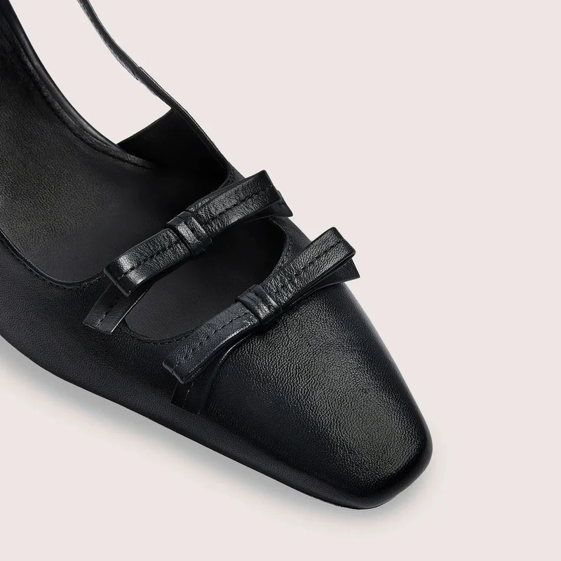 Colette Kitten Heels - Black
