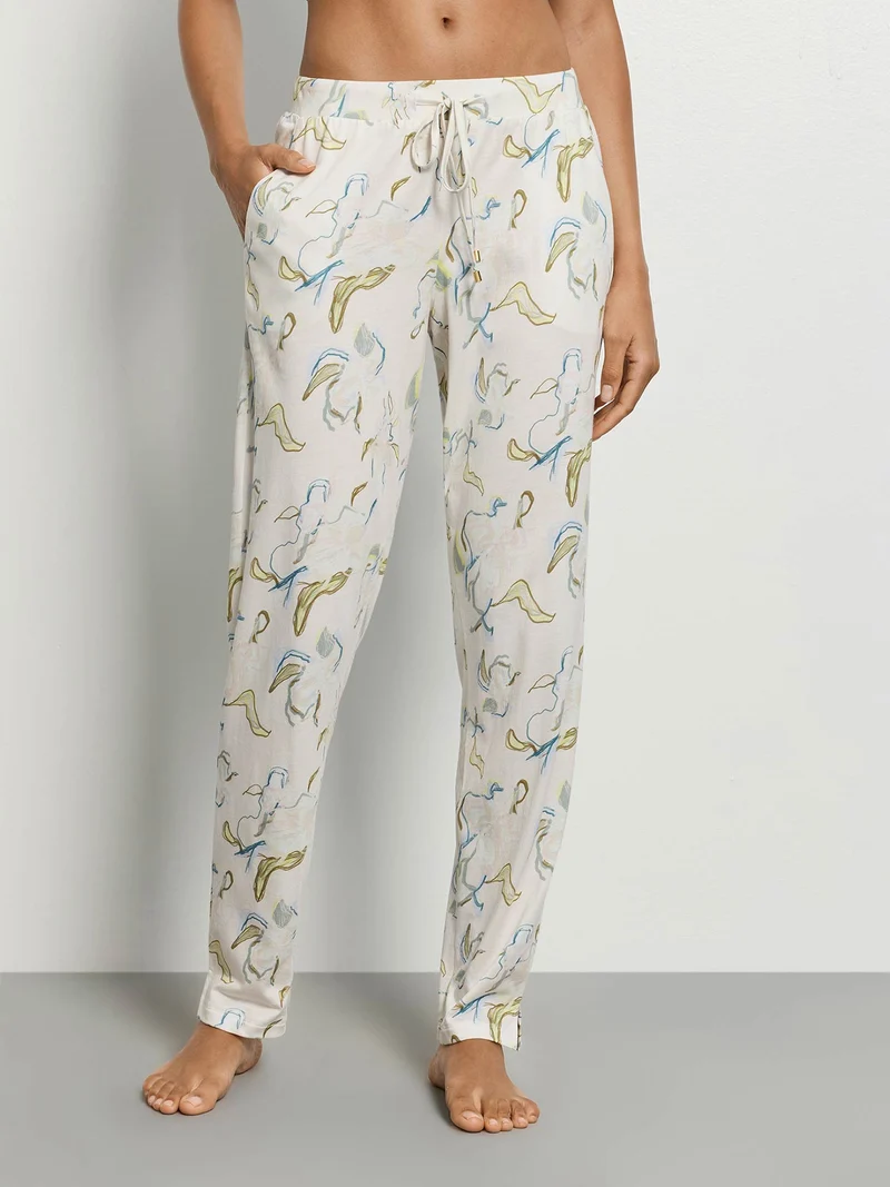 Longpants SLEEP & LOUNGE in Sommerfarbe flowing paint