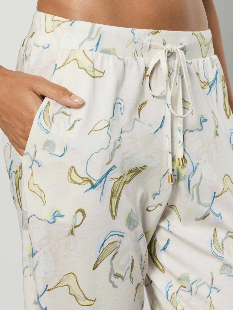 Longpants SLEEP & LOUNGE in Sommerfarbe flowing paint