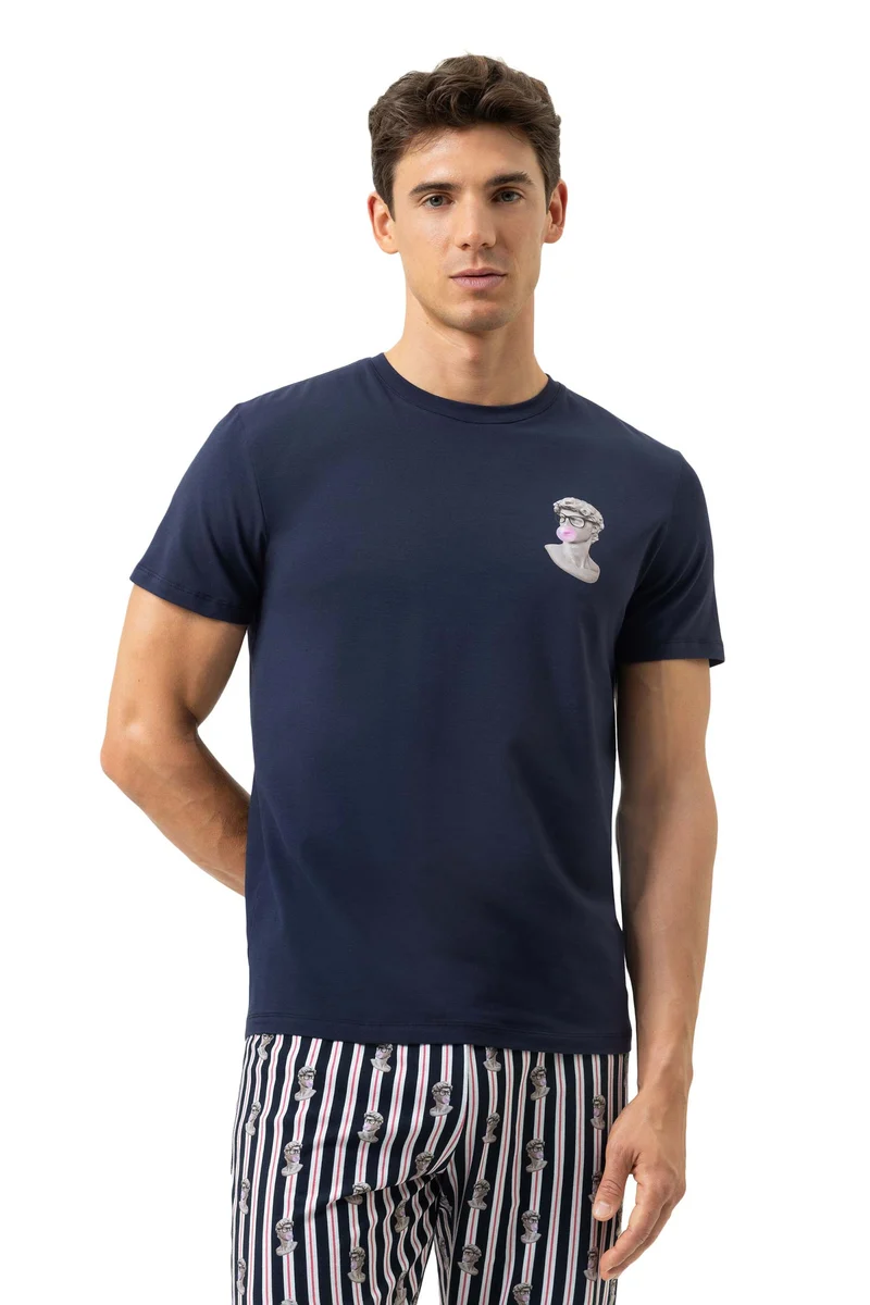 T-Shirt MARBLE MUSE, Rundhals