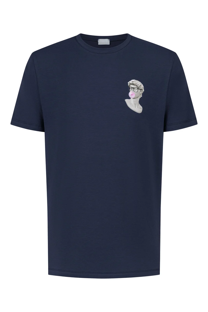 T-Shirt MARBLE MUSE, Rundhals