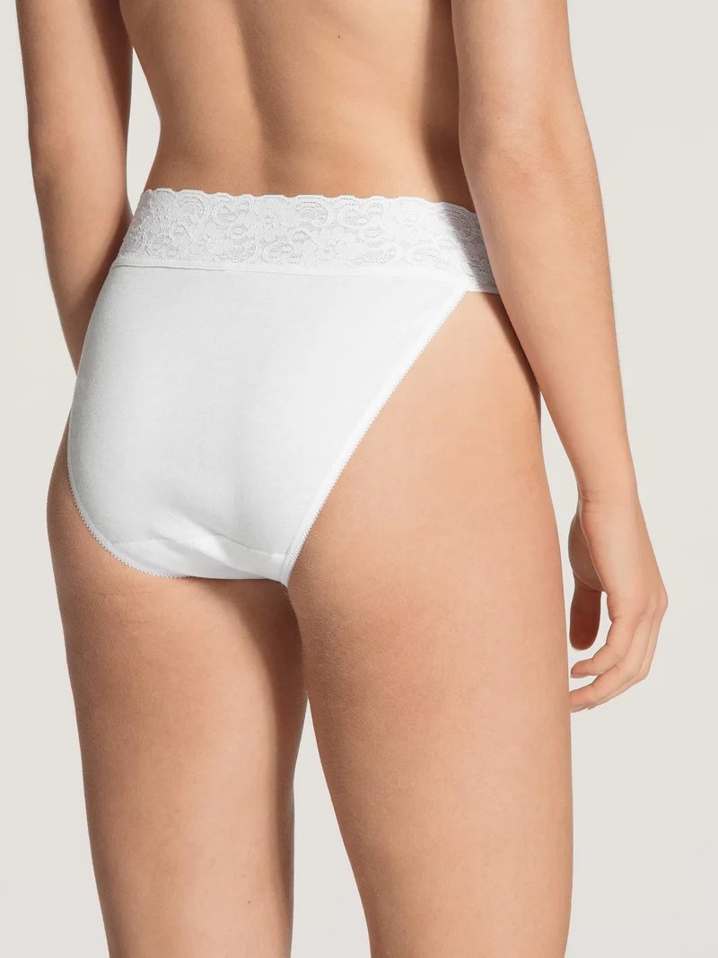 Tangaslip mit Lycra-Spitzenbund, ICONICS LYCRASPITZE