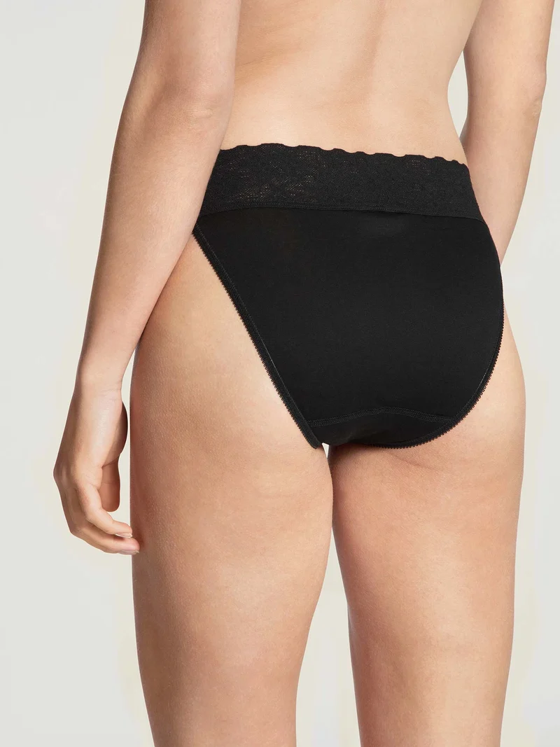 Tangaslip mit Lycra-Spitzenbund, ICONICS LYCRASPITZE