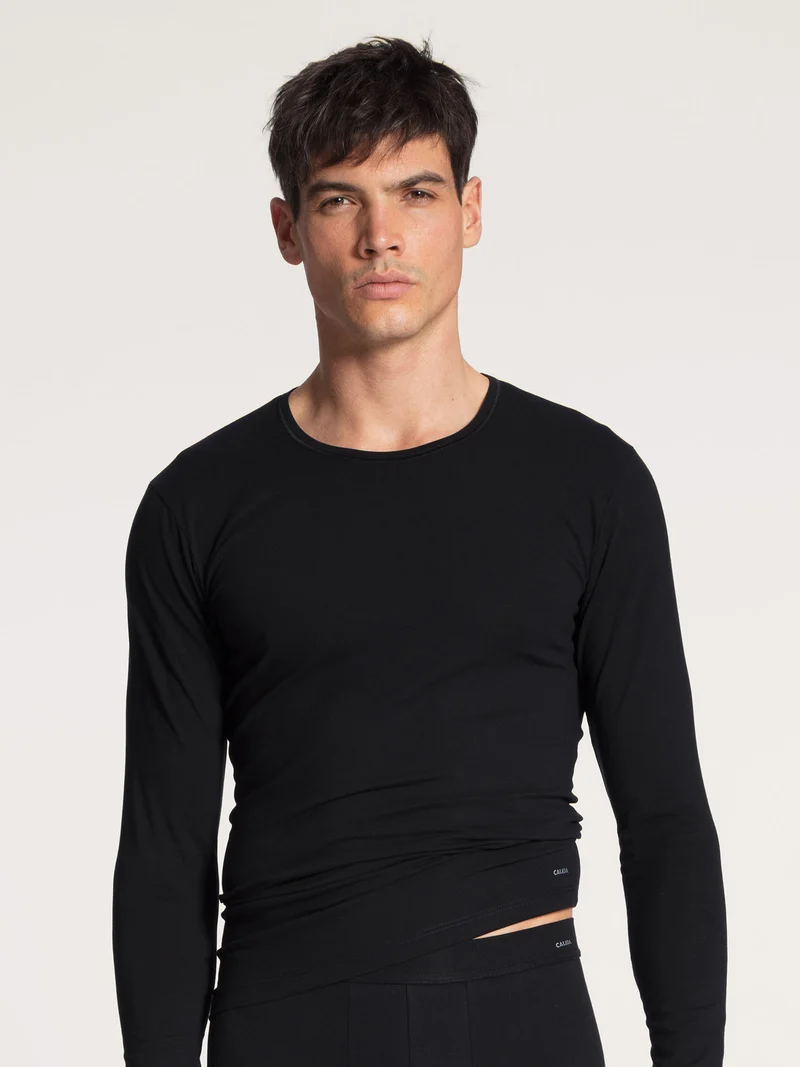 Langarm-Shirt, Rundhals, COTTON CODE