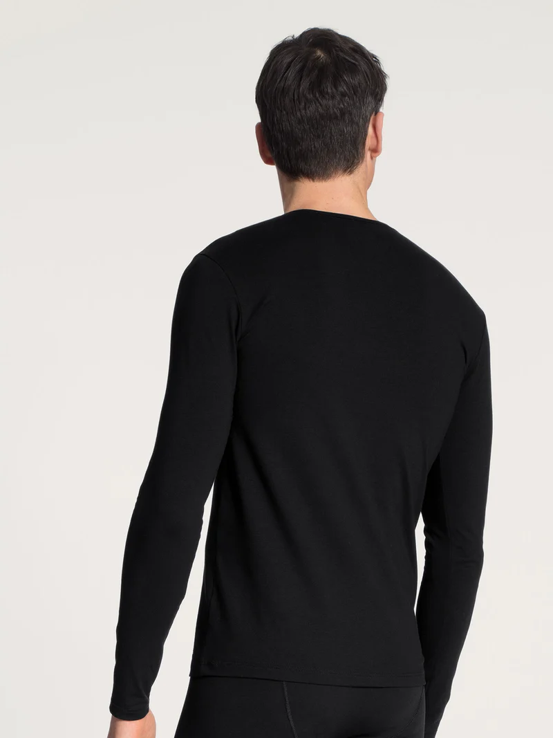 Langarm-Shirt, Rundhals, COTTON CODE