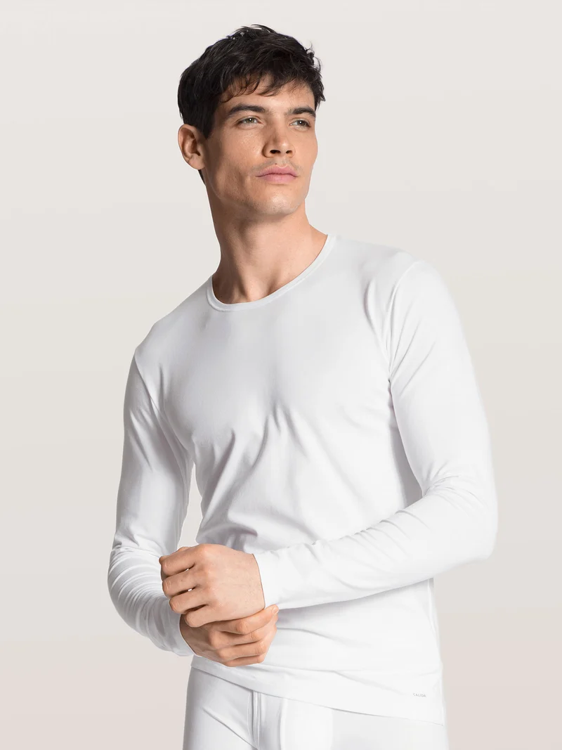 Langarm-Shirt, Rundhals, COTTON CODE