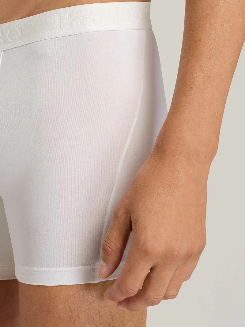 Shortleg Pants COTTON ESSENTIALS, mit Logo-Bund