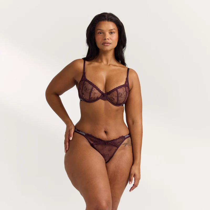 Reveal Balcony Bra - Fig