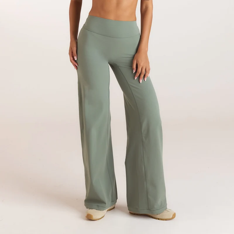 ContourSoft™ Straight-Leg Leggings - Sage Green