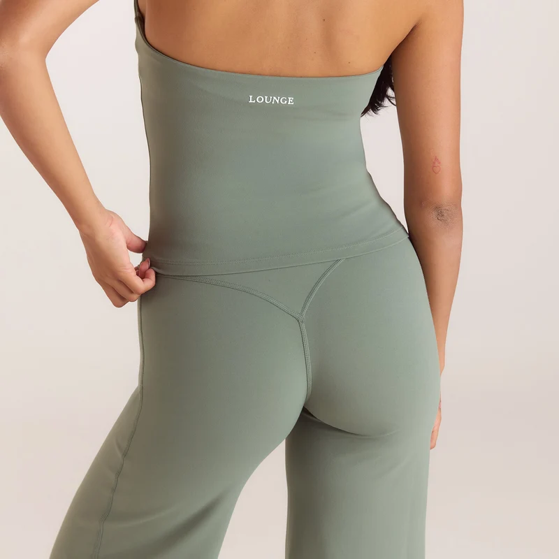 ContourSoft™ Straight-Leg Leggings - Sage Green