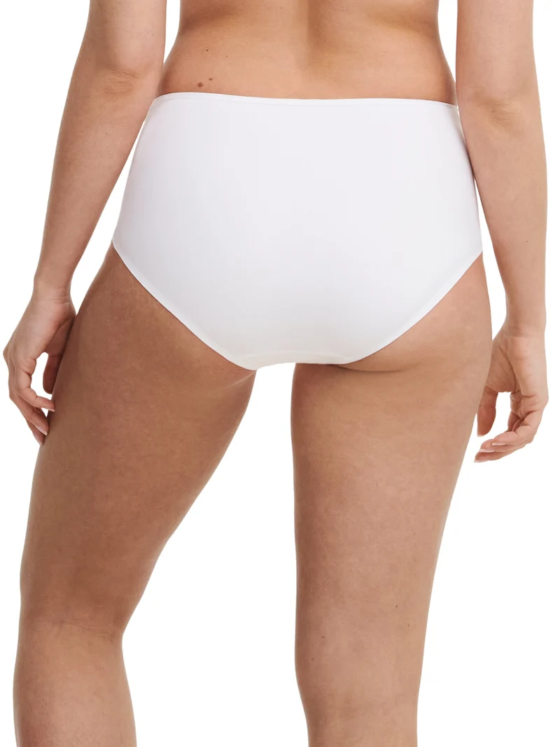 Chantelle – Graphic Support High Waisted Support Full Brief Weiß