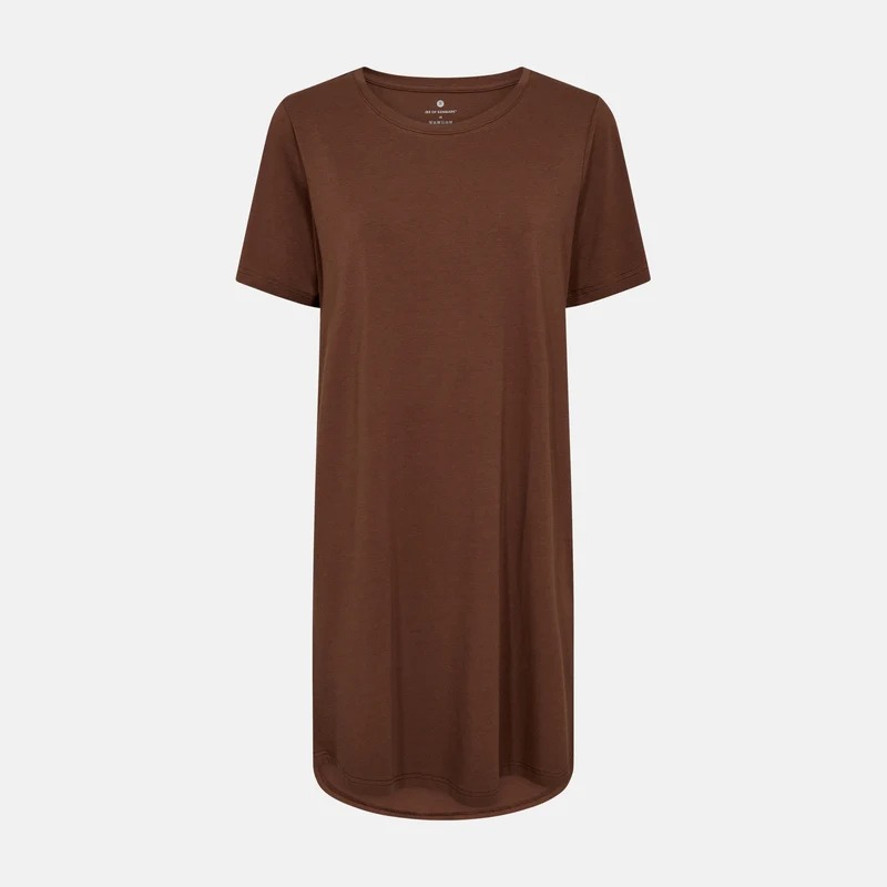 Braunes Bambus Big Shirt