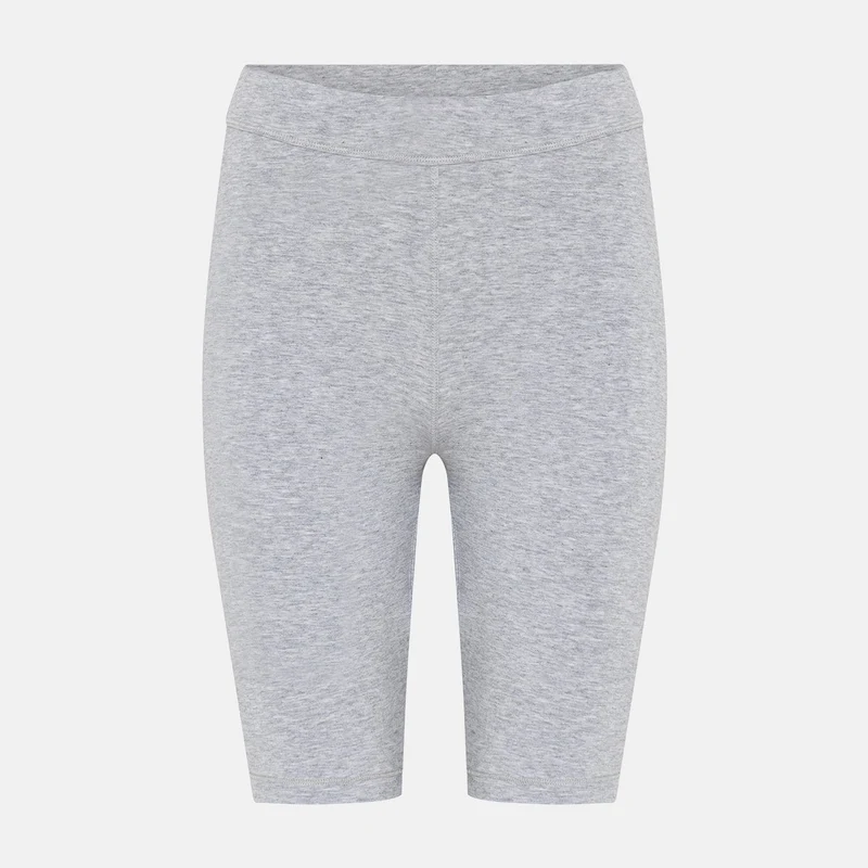 Hellgraue, melierte Bambus-Unterhose